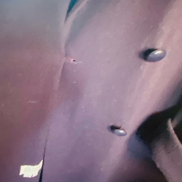 J G Hook wool coat. Purple/plum color; size 12 - Picture 8 of 16